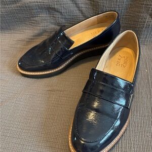 Naturalizer Adiline leather Navy Blue Loafers